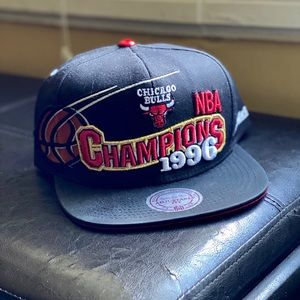 NEW Chicago Bulls 1996 Championship Hat